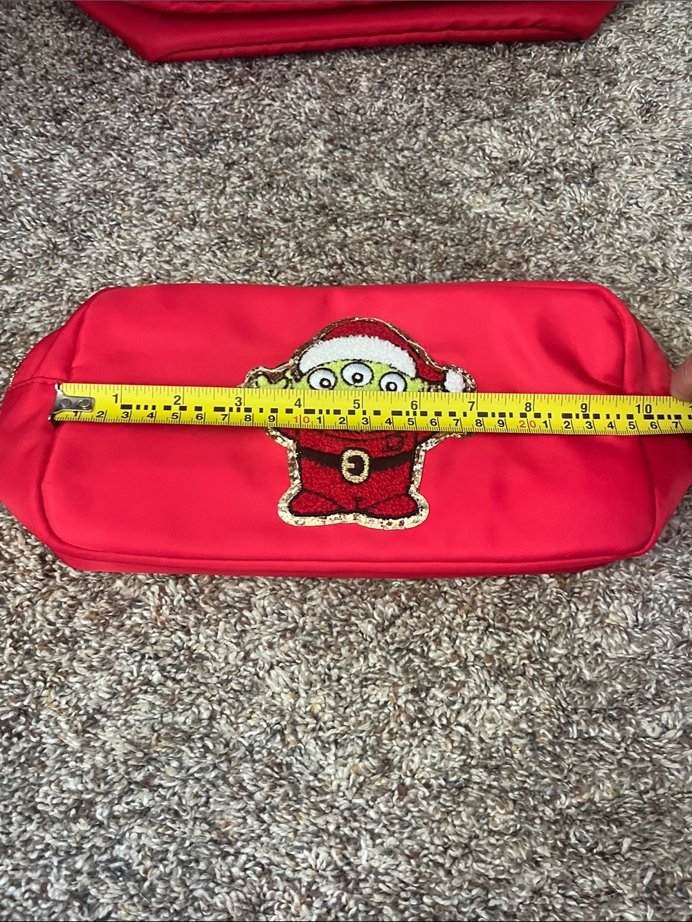Red Holiday Character Pouch Set - Picture 4 of 7